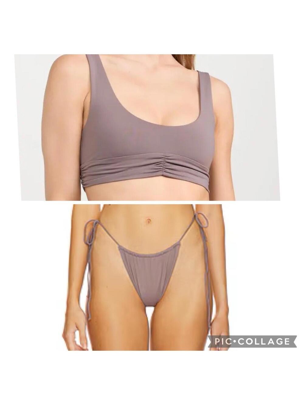 Riot Swim Bikini Medium Small Pico Top Bixi Bottom Spring Break Vacation Beach